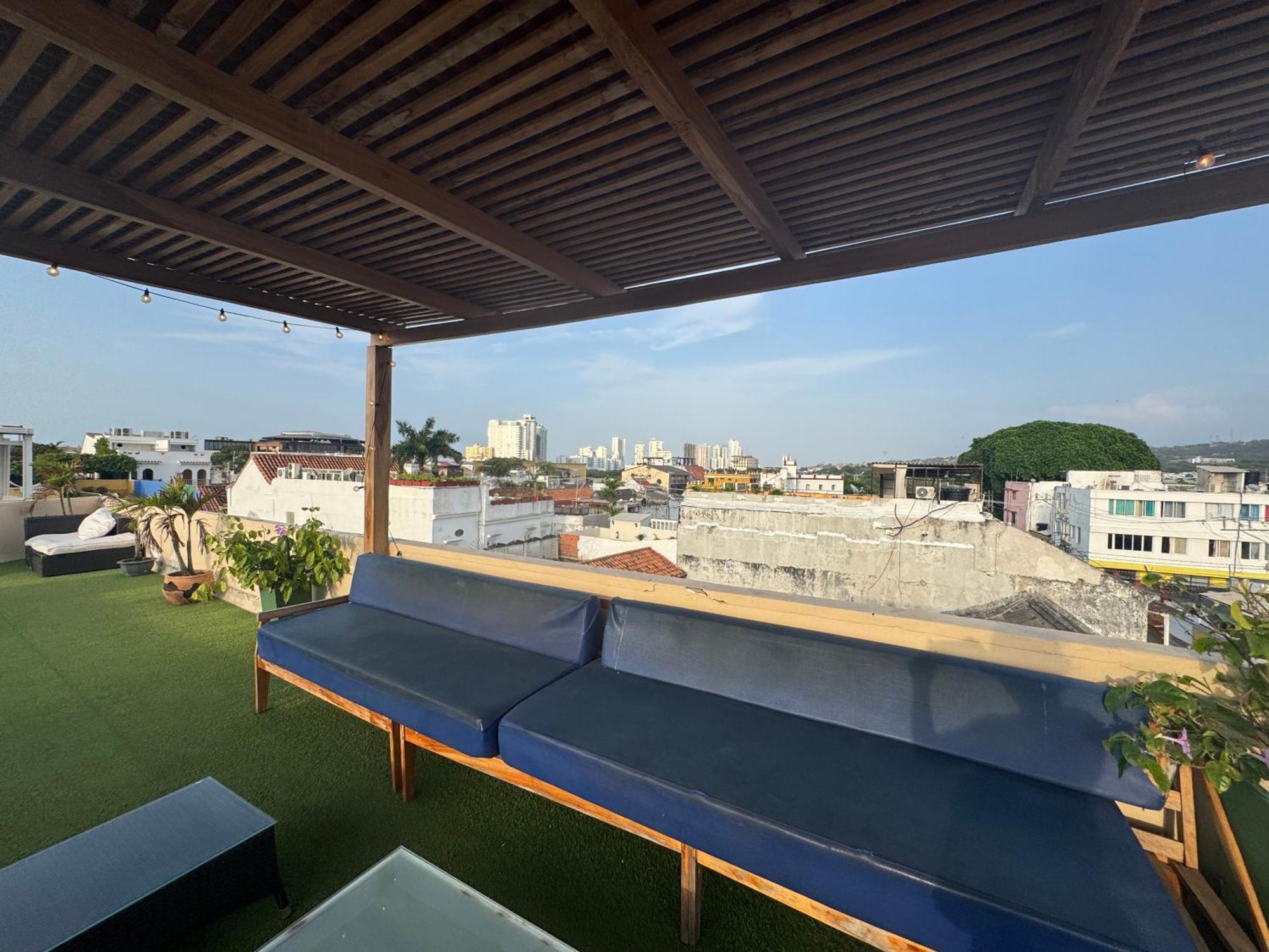 ホテル Casa De La Cruz Cartagena エクステリア 写真